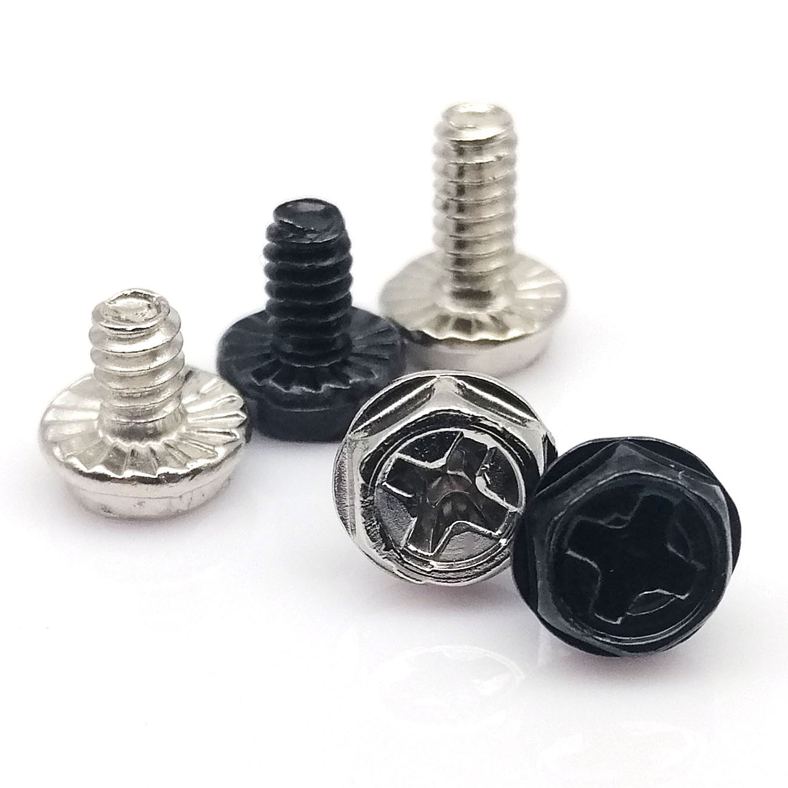 Psu Computer - 100 pièces Noir Argent 6 #