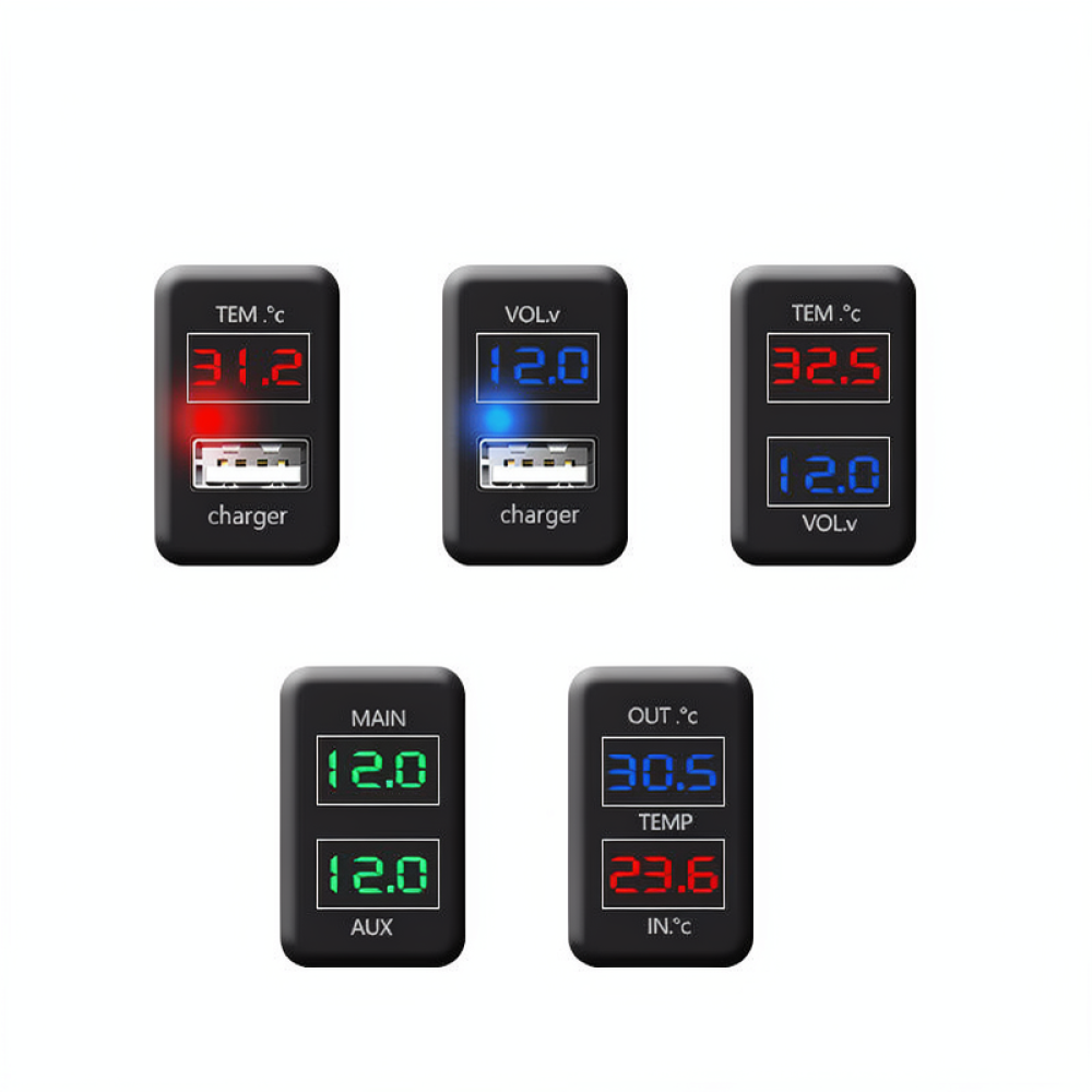 Power Supply Tester - Chargeur USB rapide pour voiture pour