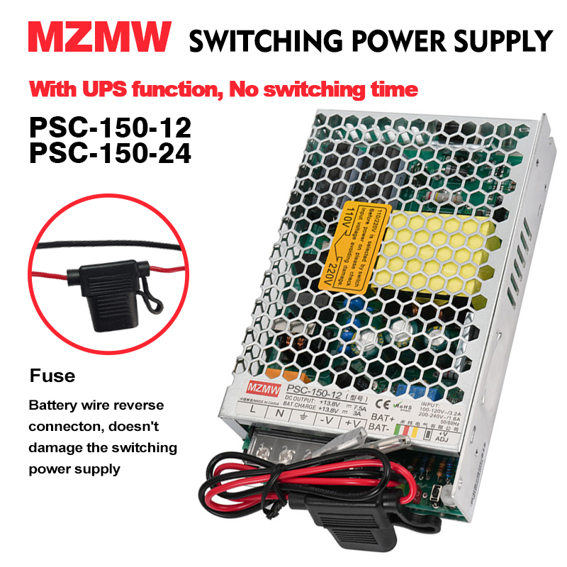 Smps Power Supply - MZMW 150W UPS fonction alimentation à