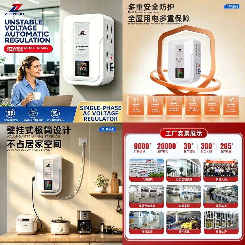 Ac Power Supply - Régulateur de tension électronique Zhengxi DTB