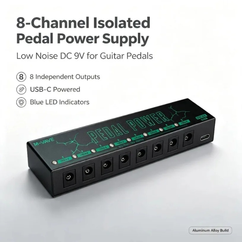 Alimentation compacte à 8 cana - Power Supply avis et prix