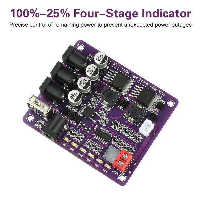 Carte UPS pour mini routeur 40 - Power Supply 12V avis et prix