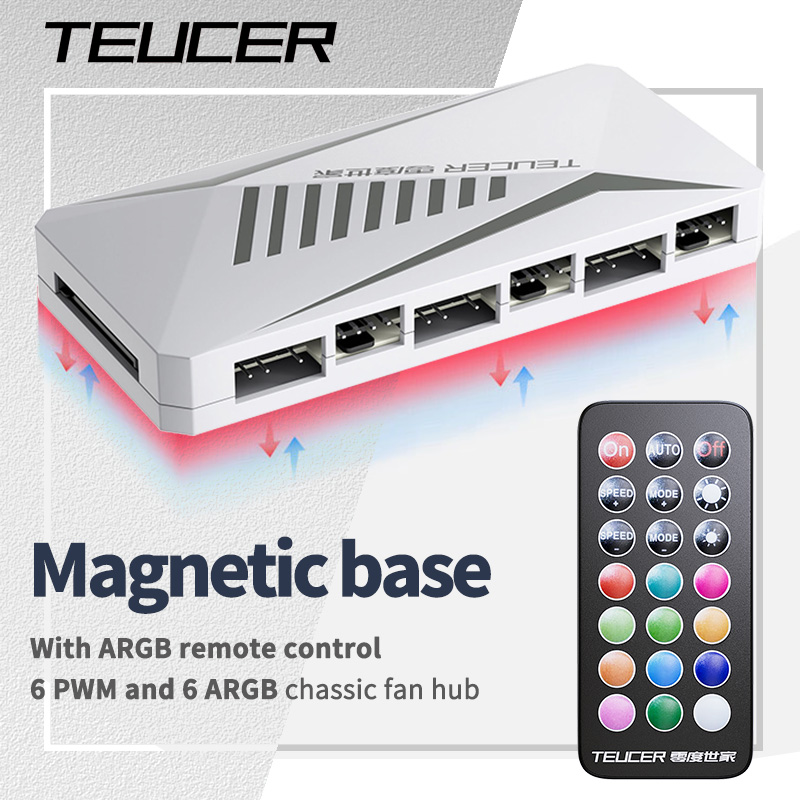 TEUCER LP-6P ARGB télécommande - Pc Power Supply avis et prix