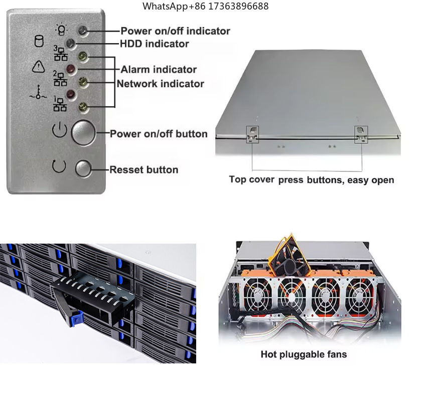 Boîtier de serveur 4U pour mon - Server Power Supply avis et prix