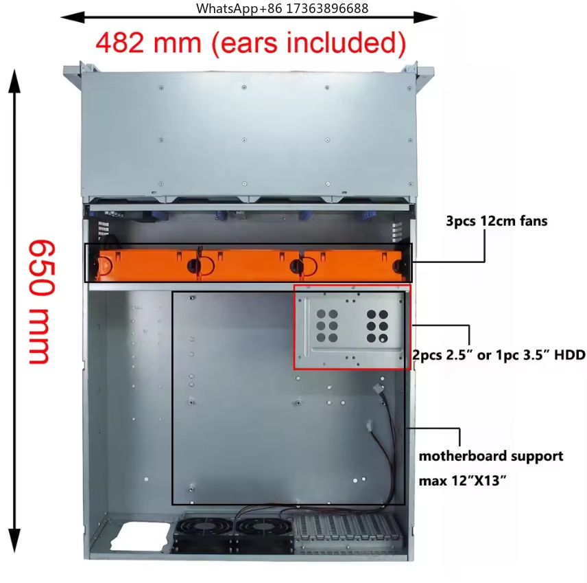 Boîtier de serveur 4U pour mon - Server Power Supply avis et prix